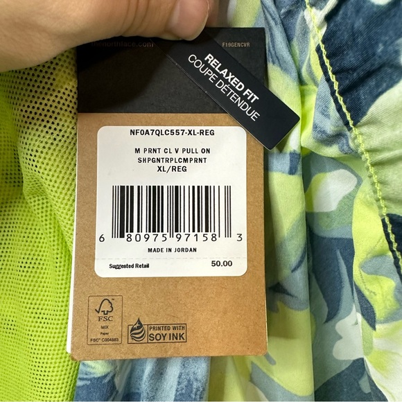 The North Face Shorts Pull on Classic Hybrid Trunks Swim Athletic Pockets - Picture 11 of 15